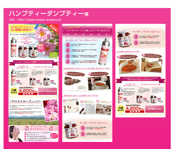 楽天関連サービスユーザー様事例